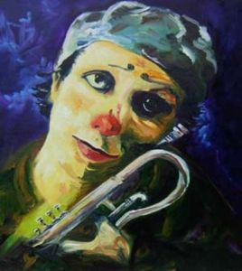 Voir le détail de cette oeuvre: Clown à la trompette